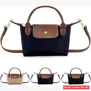 Small Nylon Crossbody Bag Adjustable Strap Lightweight Travel Daily